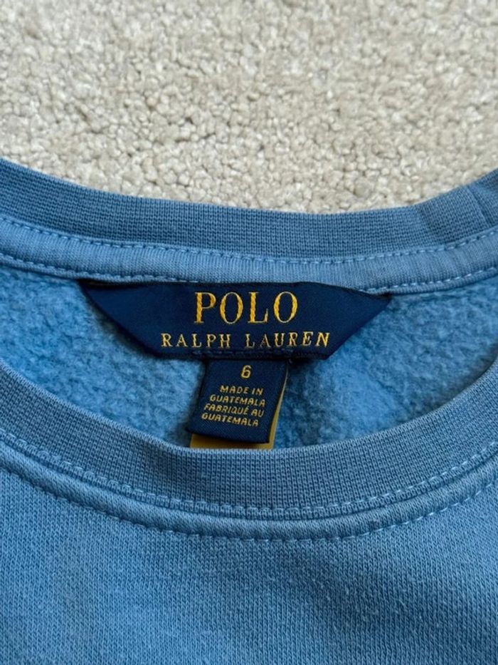 Sweat Ralph Lauren - Bleu - photo numéro 4