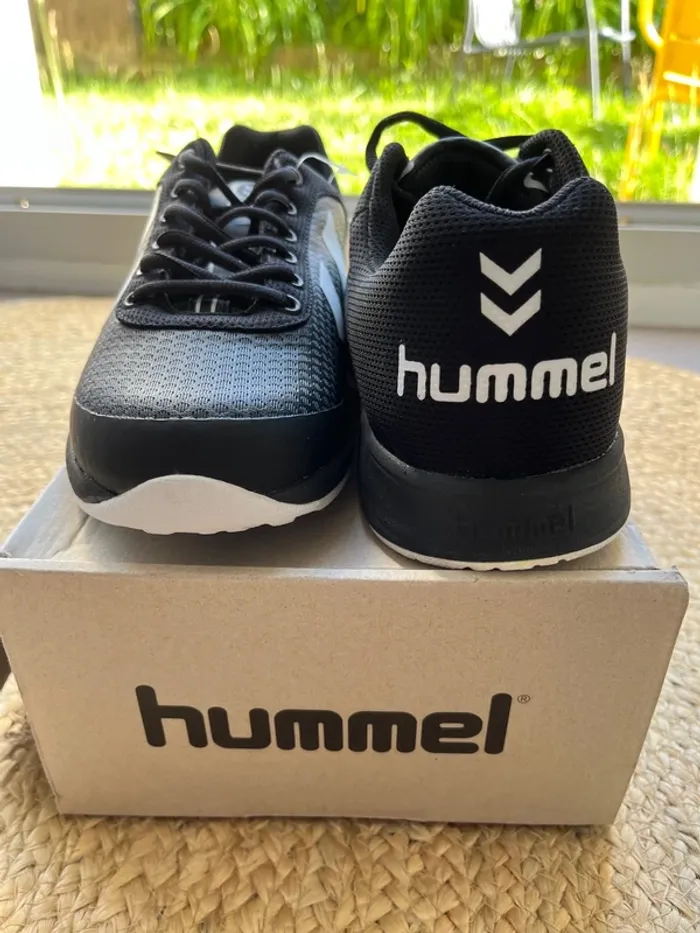 Chaussures de sport homme Hummel root play noir et blanc 42 - photo numéro 8