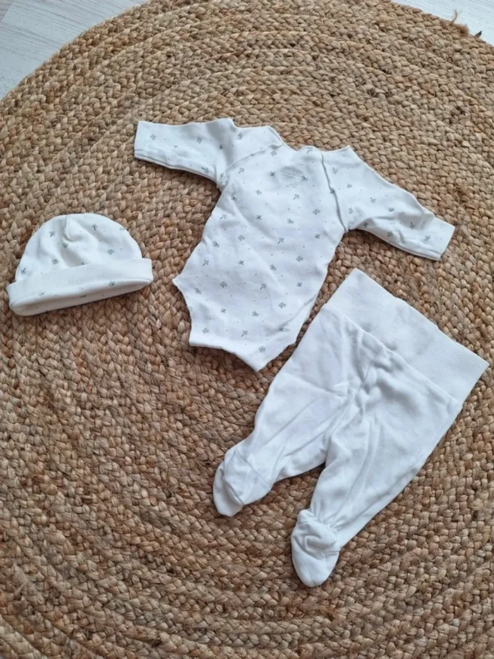 Ensemble 3 pièces naissance Kiabi - photo numéro 2