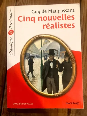 Livre cinq nouvelles réalistes
