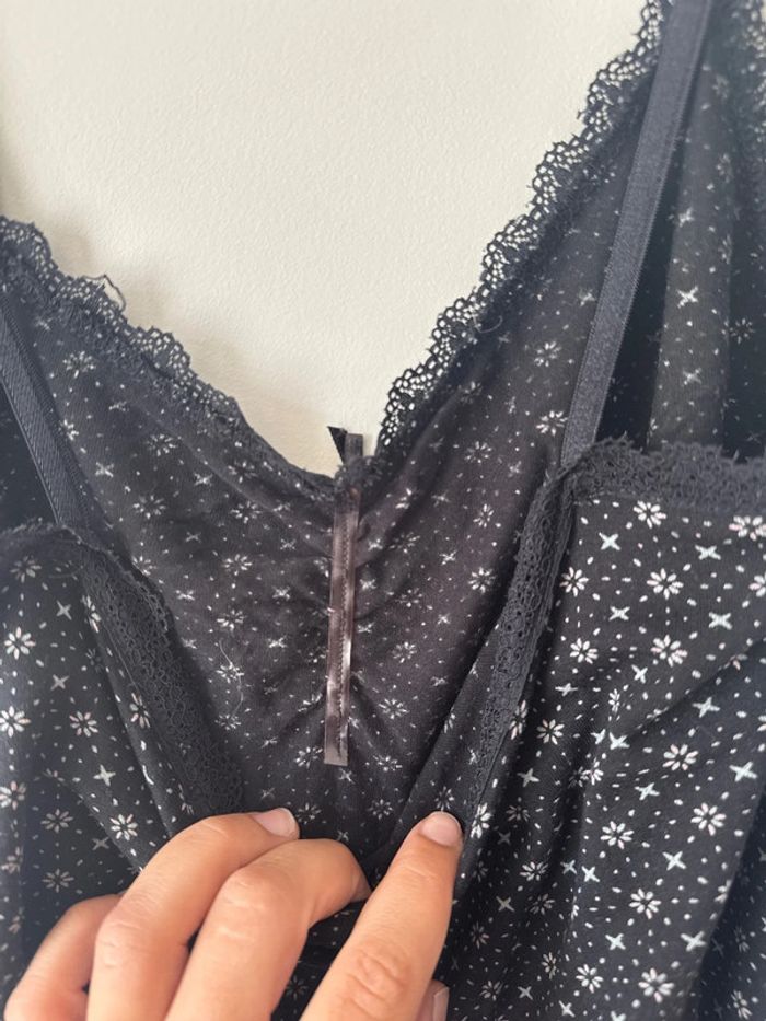 👚 débardeur de pyjama femme - taille M - la halle - très bon état - photo numéro 8