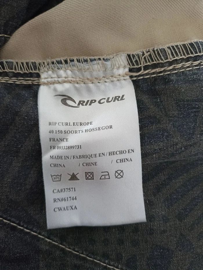 Short Rip Curl crème taille L - photo numéro 6