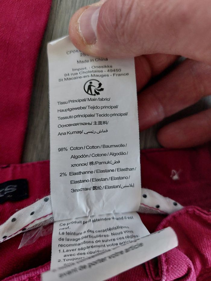 Jeans IKKS taille 12 ans - photo numéro 6