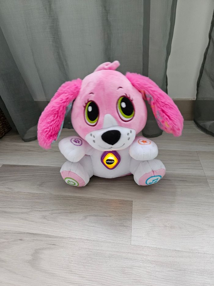 Mon animal peluche interactive rose - photo numéro 5