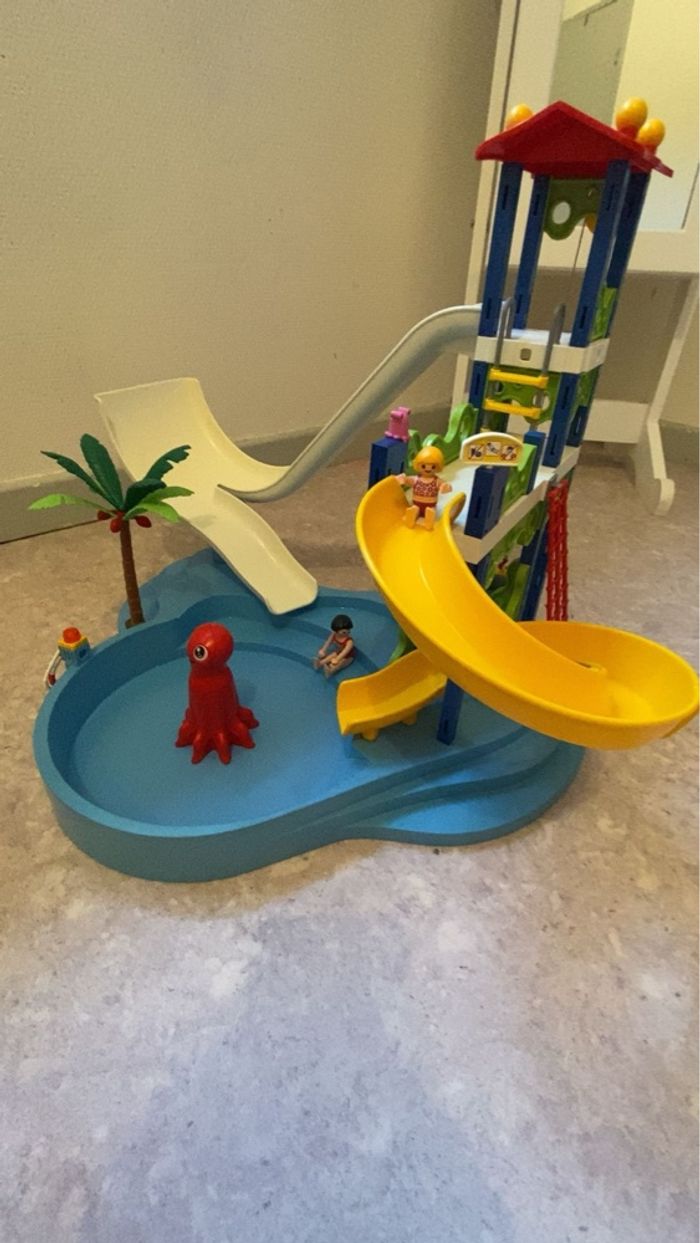 💦 Piscine Playmobil – COMPLÈTE + État NEUF – 35 € (négociable ) 💦 - photo numéro 4
