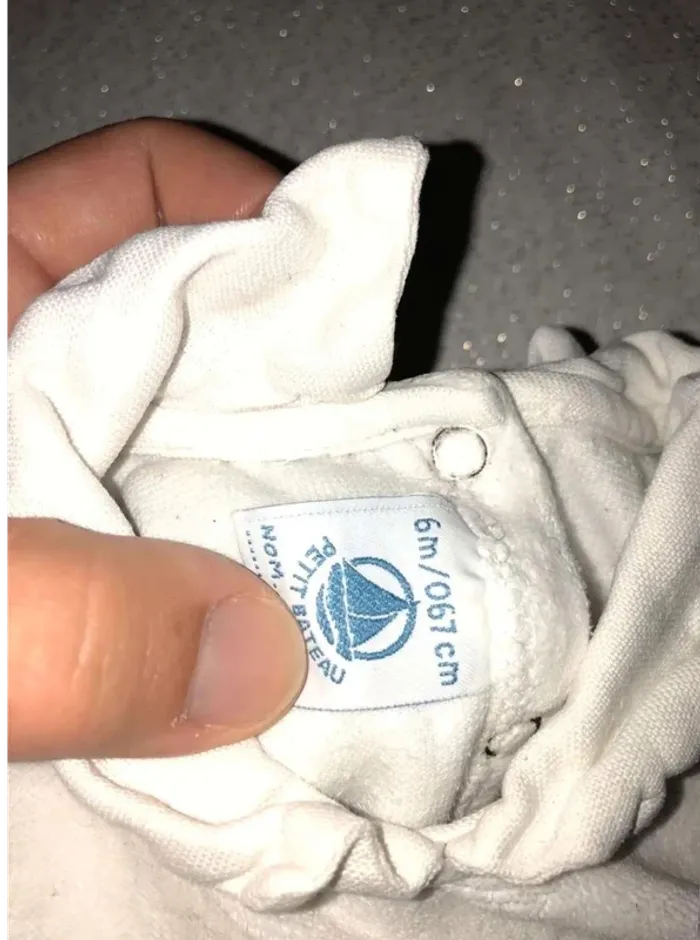 Pyjama petit bateau 6 mois comme neuf - photo numéro 2