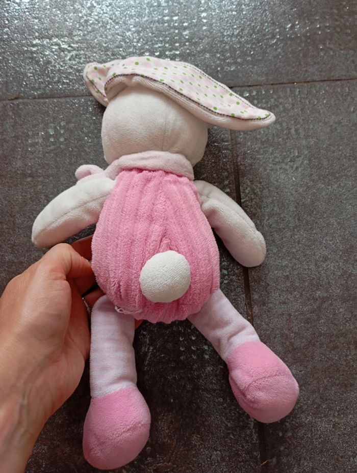 Peluche lapin doudou - photo numéro 3