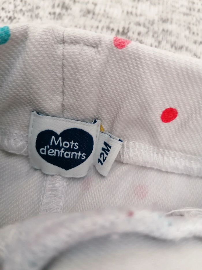 Pantalon fille taille 12 mois - photo numéro 3