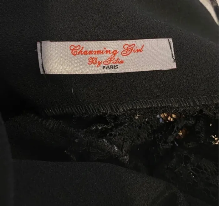 Blouse noir by charming girl - photo numéro 6