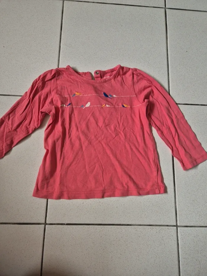 Lot de 7 tee shirts manches longues filles - photo numéro 4