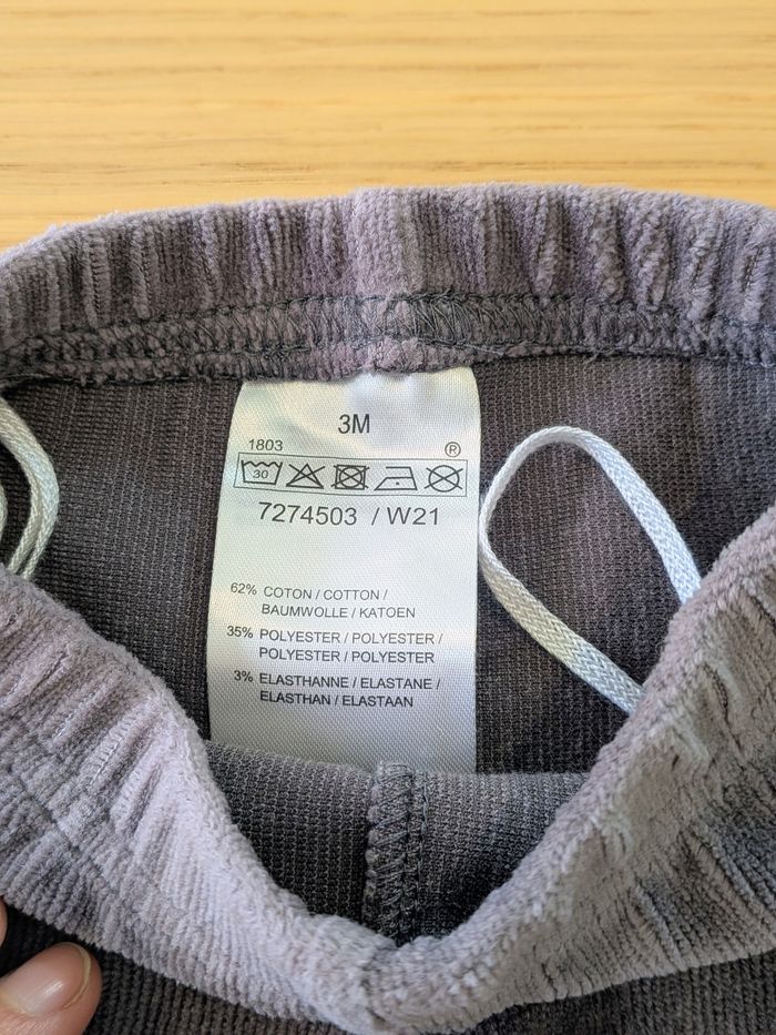 Ens tunique/pantalon velours 3M -lucieju3misaison - photo numéro 6