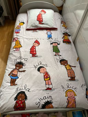 FLY housse de couette 90x190 + taie 65x65