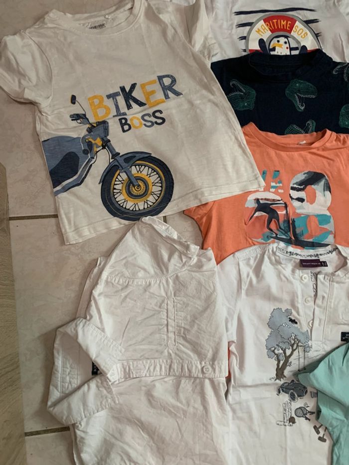 9 t-shirts 1 chemise - photo numéro 4