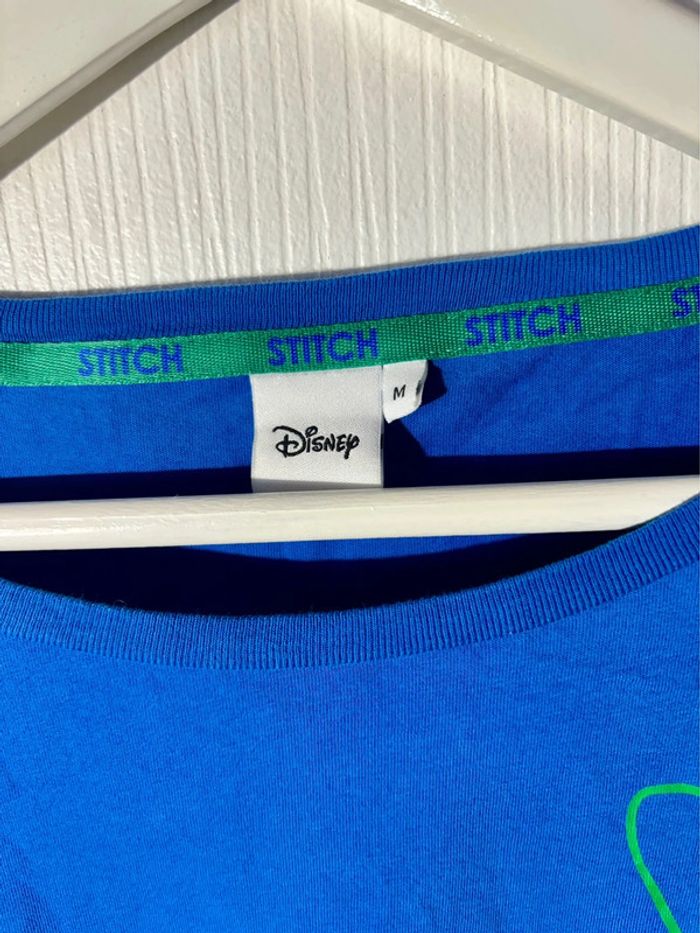 T shirt stitch bleu - photo numéro 2