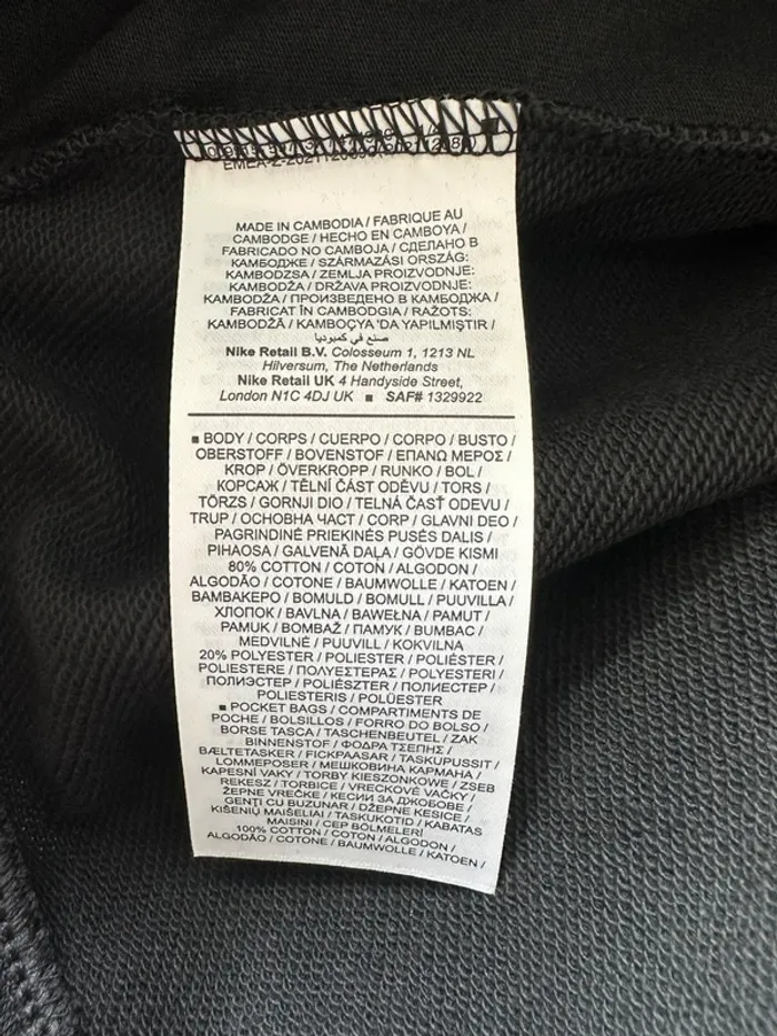 Nike short noir taille M pour femme neuf - photo numéro 8