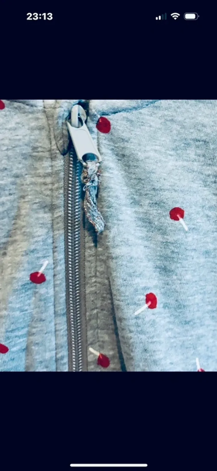 🌟 Gilet à capuche fille – Taille 6 ans – KIABI 🌟 - photo numéro 3