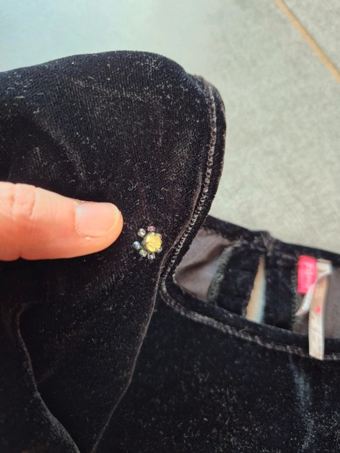 Pull velours + gilet - photo numéro 4