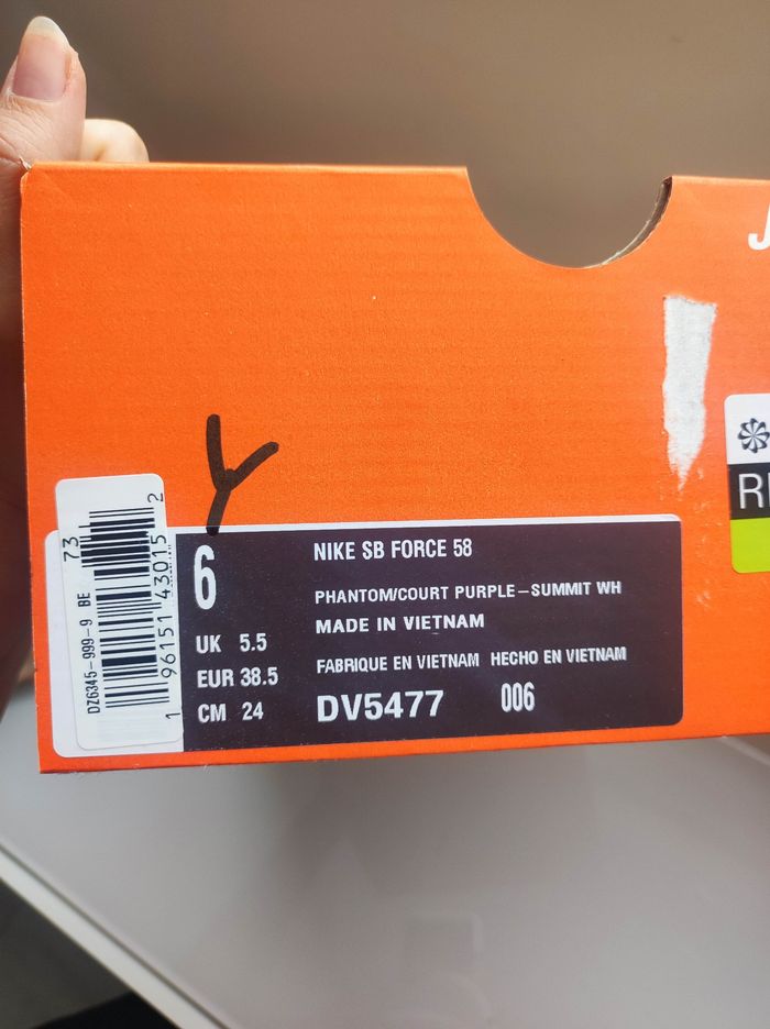 Baskets Nike SB force 58 - photo numéro 8