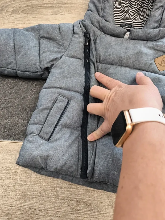 Manteau intérieur polaire garçon 6 mois obaibi et - photo numéro 11