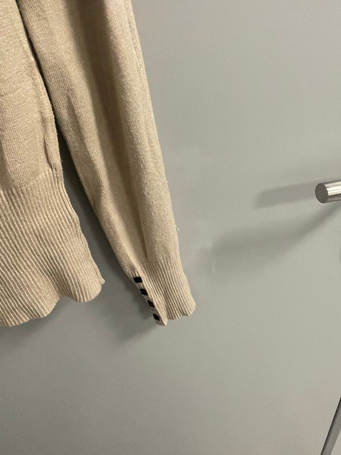 Pull hiver beige - photo numéro 4