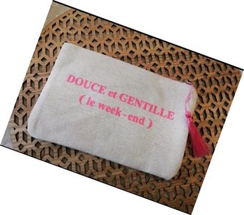 Pochette à Message Originale Neuve