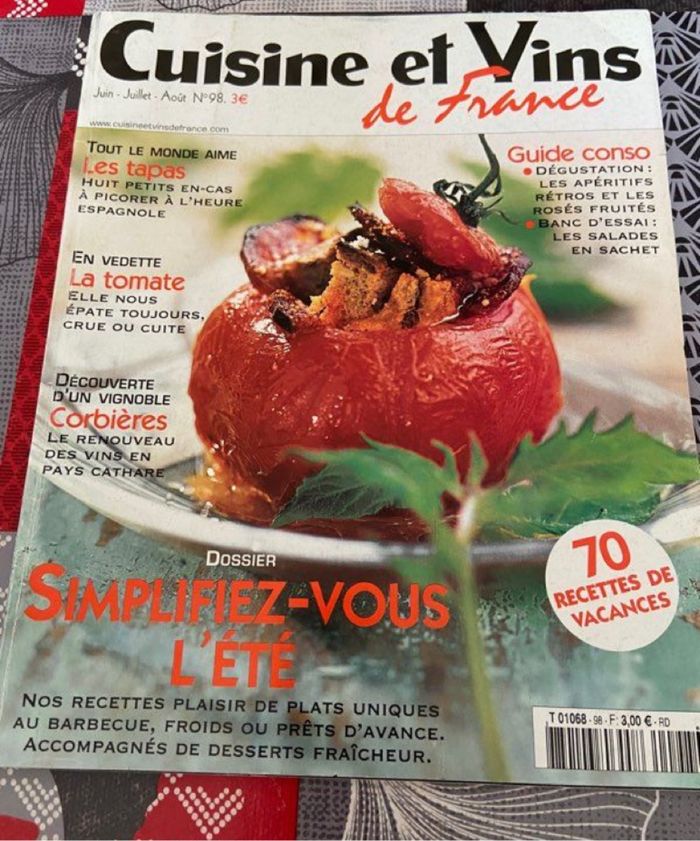 Cuisine et vins de France n98