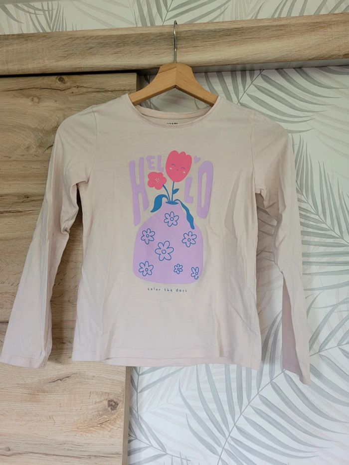 Tee shirt fille taille 10 ans kiabi