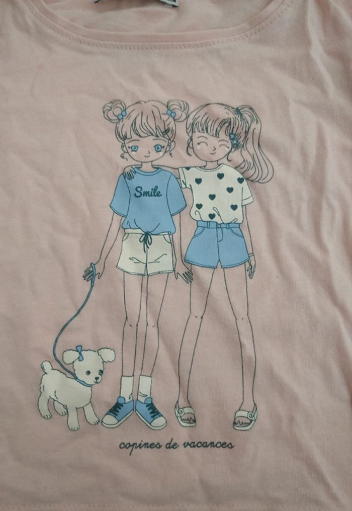 T-shirt FPC fille 4 ans - photo numéro 2