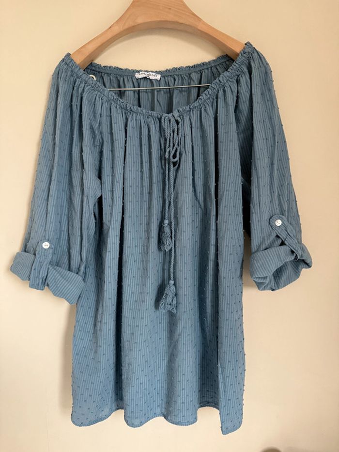 Tunique bleue Andromède