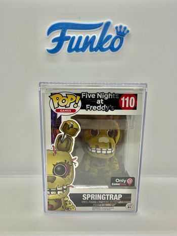 Funko Pop Five Nights at Freddy’s Springtrap 110 Flocked GameStop 🇺🇸