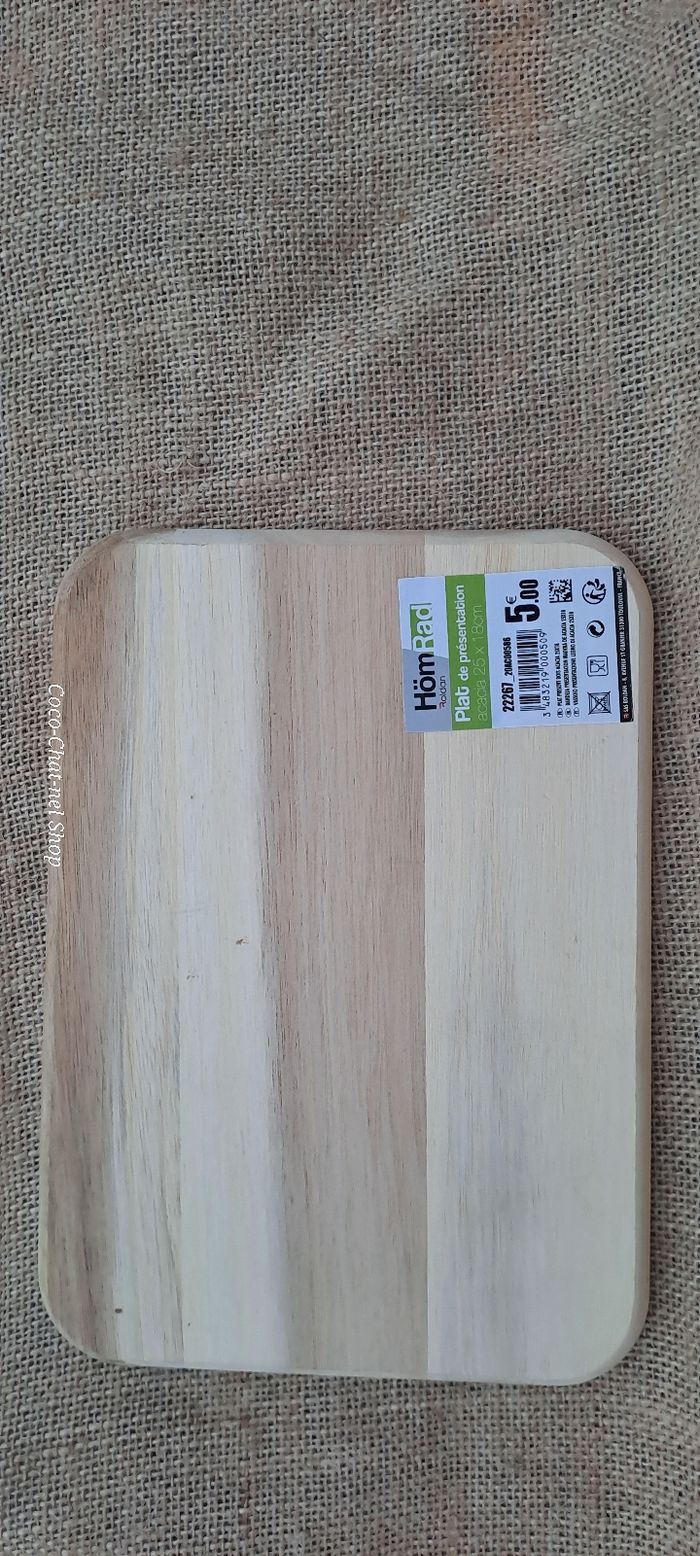 Petit plateau en bois - photo numéro 5