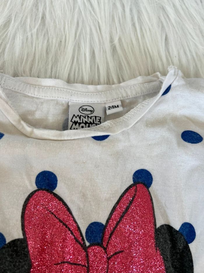 Tee shirt minnie été 🥰 Disney taille 24 mois - photo numéro 2