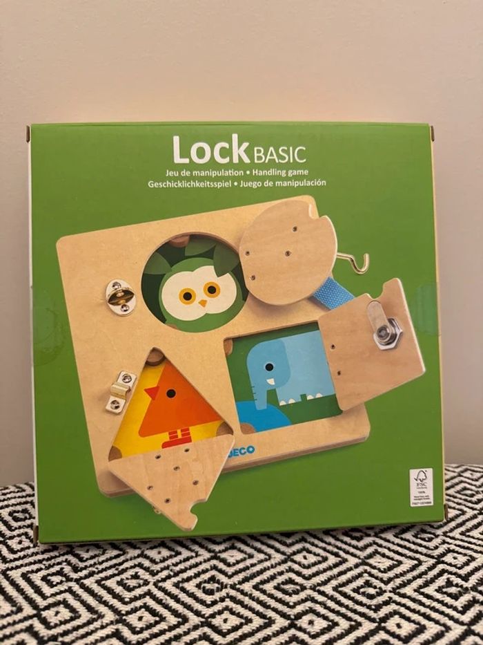 Djeco - Coffret éducatif - Jeu de manipulation LockBasic - Dès 3 ans - photo numéro 2