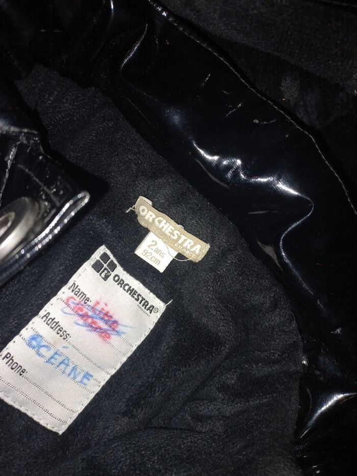 Belle veste doublée coupe vent et pluie 12 a 24 mois - photo numéro 4