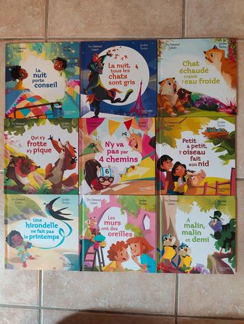 Lot 9 livres mac do il était un dicton