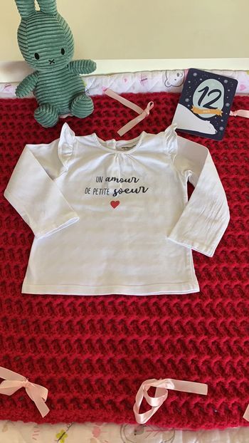 Tee shirt Vertbaudet 12 mois
