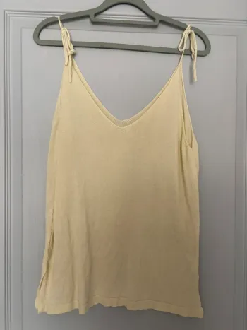 Débardeur jaune