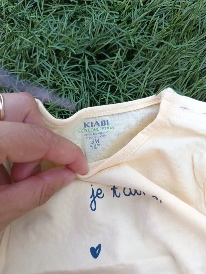 tee-shirts manches courtes 3 mois - photo numéro 2