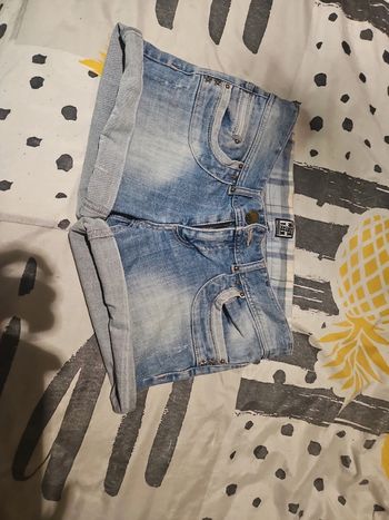 Short en jean