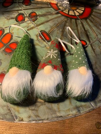 3 gnomes décoration