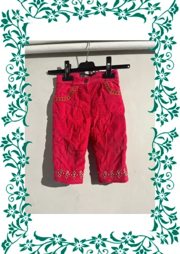 Pantalon velours 9 mois