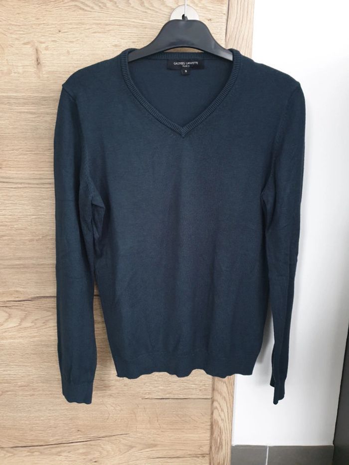 Pull vert sapin foncé