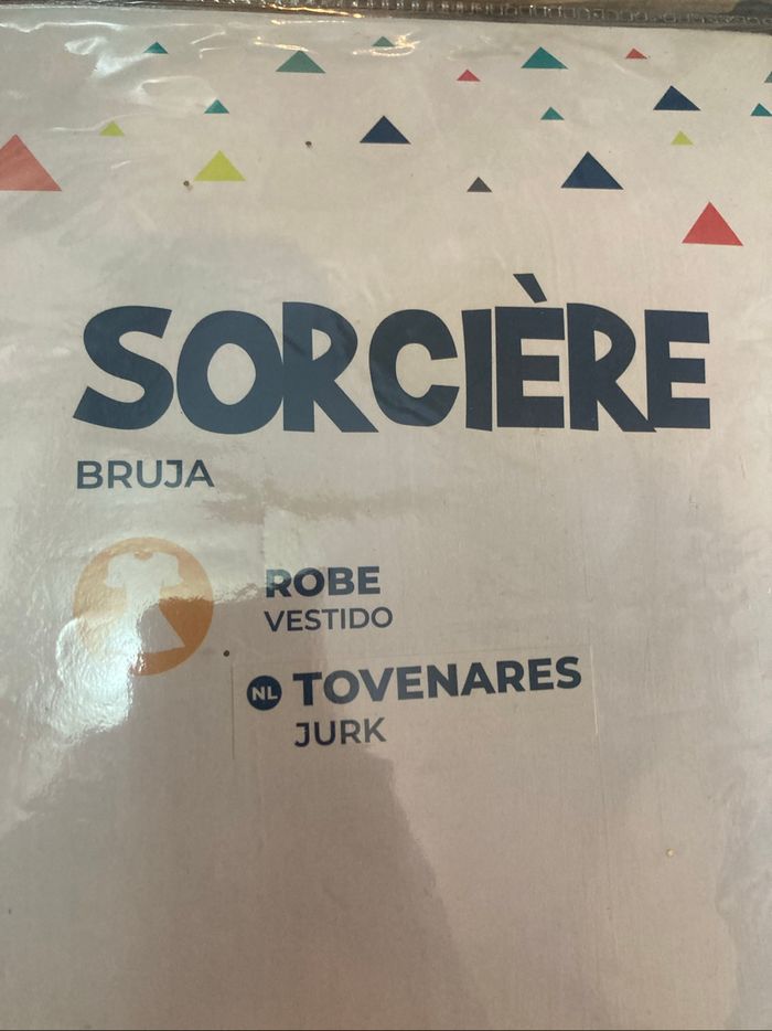 Déguisement sorcière 11/14 ans - photo numéro 3
