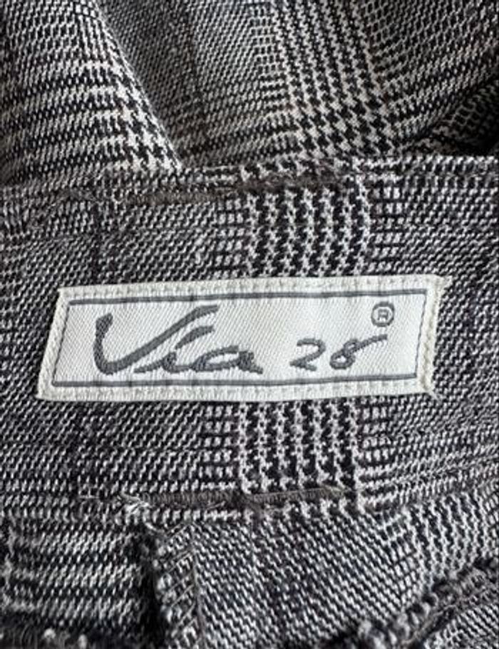 Pantalon Flare chic taille 38 comme neuf Via28 coupe évasée - photo numéro 3