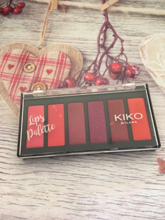 Palette de rouges à lèvres Kiko neuve