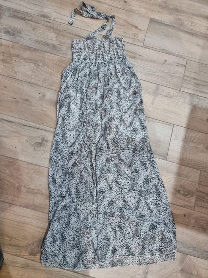 Robe longue léopard 38