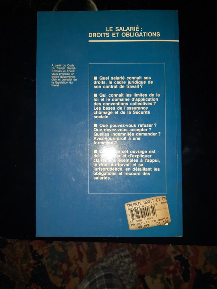 Le salarié,  droits et obligations - photo numéro 2