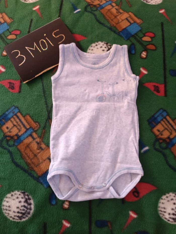 Body garçon 3 MOIS