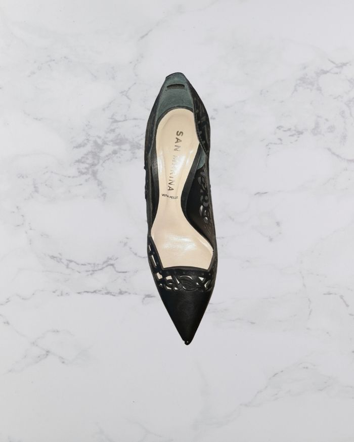 Escapins Nata noir taille 36 en cuir - photo numéro 4
