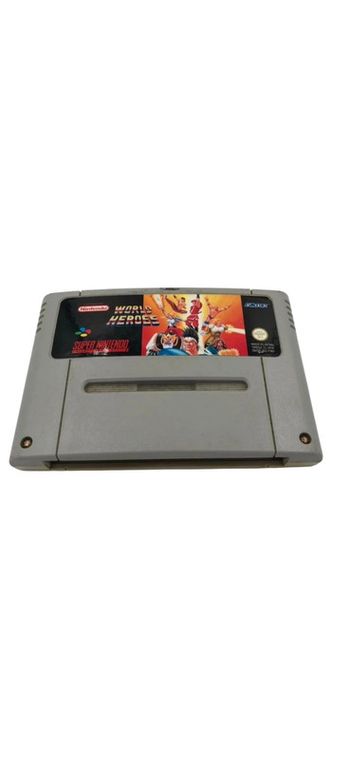 Jeu vidéo World Heroes console Super Nintendo